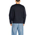 Armani Exchange Blue Cotton Sweater